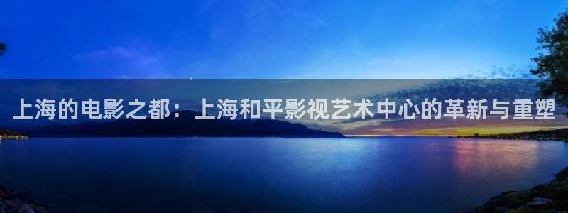 神九影院琪琪电视剧：上海的电影之都：上海和平影视艺术中心的革新与重塑