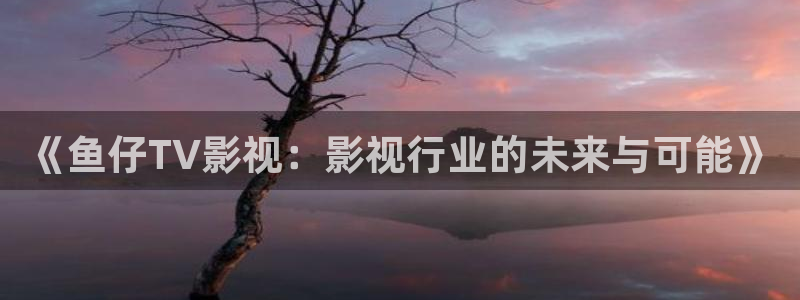 琪琪爱影院：《鱼仔TV影视：影视行业的未来与可能》